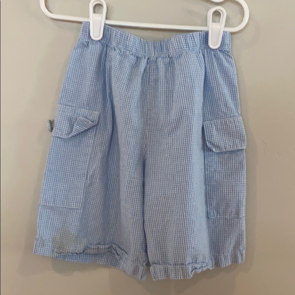 Beehave Light Blue Gingham Cargo